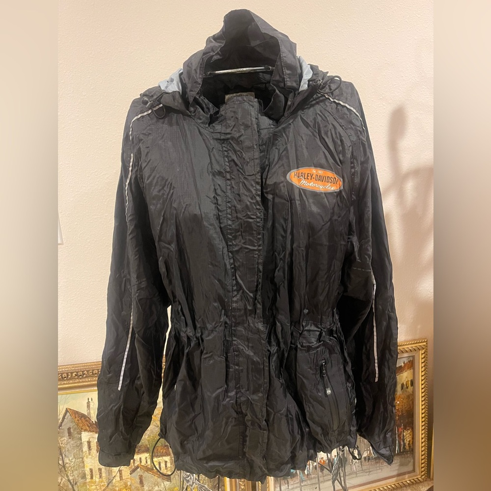 Harley Davidson Rain Suit Riding Gear 2 piece Jacket and Pants